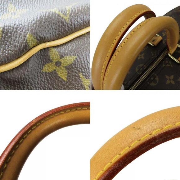 LOUIS VUITTON Authentic Brown Monogram Keepall 50 Boston Bag - Picture 4 of 11